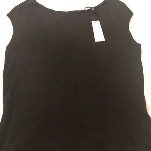 White house black market black top size Large NWT